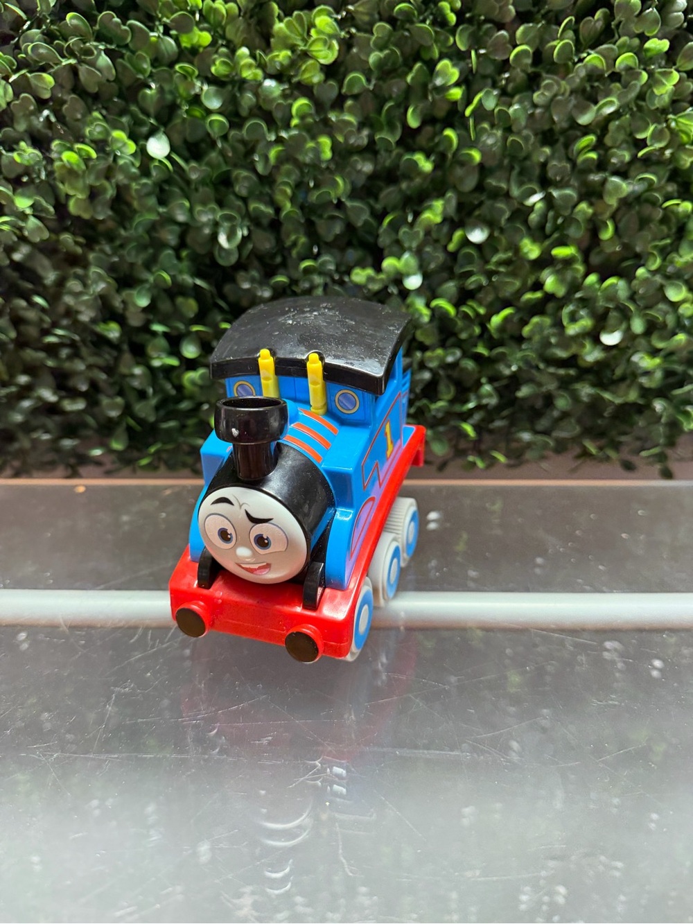 Thomas & Friends Blue and Red Train Engine Toy Press and Go